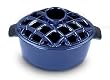2.2 qt Enamel Steamer - Lattice Top