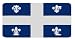 Quebec Canada Flag Auto License Plate
