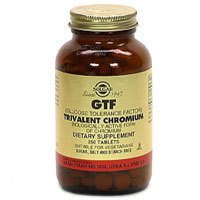 Solgar - GTF Chromium Tablets (Glucose Tolerance Factor) Kosher - 250