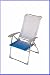 Sports : Campingstuhl **ASPEN** ; blue-Line ; 8-fach verstellbar
