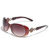 G by GUESS Contoured Logo Sunglasses, BROWN