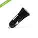 Omars 3.4A 17W 2-Port USB Car Charger Adapter for Apple and Android Devices