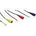 Megger 250575 3-Piece Color-Coded Test Lead Set for 250302 Digital Ground Resistance Tester