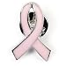 12 PINK RIBBON LAPEL Pins/1" Metal BREAST CANCER AWARENESS/OCTOBER Fundraising/DOZEN