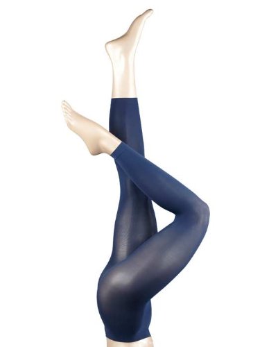 FALKE Damen Leggings 40781 Pure matt 50 LG/CA, Gr. 42/44 (M-L), Blau (iris 6577) Preisvergleich