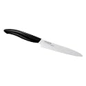 Kyocera Revolution Series 5 Inch Micro Serrated Utility Knife, White Blade