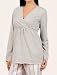 Motherhood Maternity: Long Sleeve V-neck Maternity Sleep Top