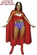 Licensed TM Sexy Wonder Woman Costume - Womens Superhero Costume Fun (See size notes)