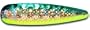 Warrior Lures Gold Holo-Green Dolphin standard or magnum fishing trolling spoon