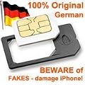 Micro Sim Adapter MicroSim / iPad, iPhone 4G 4GS Deutsches Modell