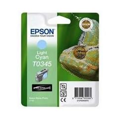 Epson C13T03454010 T0345 Tintenpatrone hell cyan Standardkapazit�t 17ml 440 Seiten 1er-Pack