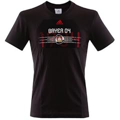 10-11 Bayer Leverkusen Logo T-Shirt - schwarz