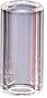 Dunlop 201 Slide Regular Wall Small 17mm Pyrex Glass Warm Acoustic Tone