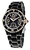 Haurex Italy Makeup Crystals Black Dial Women's watch #PN342DNH
