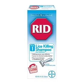 RID Lice Killing Shampoo (Available in 2-oz or 4-o