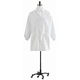 Coat, Lab, Unisex, White, Staff, Cuff, Lg