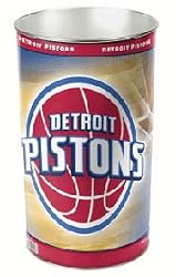 Detroit Pistons 15" Waste Basket - Basketball Sports Merchandise