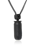 Arizaga Mens Conjunto de cadena y colgante (Negro)