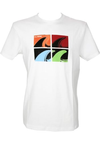 Billabong Herren T-shirt Quad, white, L, J1SS32BIS2 im Preisvergleich 