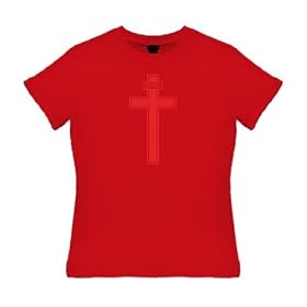 Thorns and Cross - Womens Fit T-Shirt