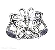 Sterling Silver Butterfly Ring Size 7
