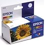 Epson T018 - Print cartridge - 1 x colour (cyan, magenta, yellow) - 300 pages