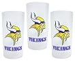 Minnesota Vikings 3 Piece Tumbler Set - Football Sports Merchandise