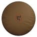 Brown Luxury Designer Cotton Washable Dog Bed: Medium