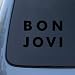 BON JOVI - Vinyl Car Decal Sticker #1841 | Vinyl Color: Black