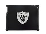 Black Apple iPad 2 Aluminum Plated Back Case Oakland Raiders