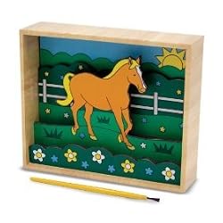 MELISSA & DOUG PAINT BY NUMBERS HORSE