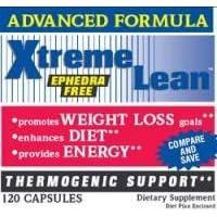 Xtreme Lean Ephedra Free Capsules, By Natures Bounty - 120 Capsules