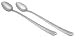 Mikasa Classico Satin Iced Tea Spoons, Set of 4