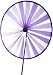 Single Wheel, Windmill, Large. Purple