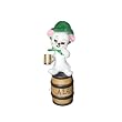 3" Cheers To You Mouse by Annalee