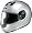 HJC CS-R1 CSR1 LT. SILVER SIZE:XLG MOTORCYCLE Full-Face-Helmet