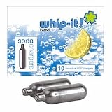 Whip-It co2 cartridges for Soda Siphons (10 pack)