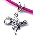 Sporting Goods : 15" Fuschia Cheetah Necklace Sterling Silver Jewelry