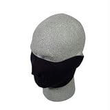 Half Neoprene Face Mask, Black