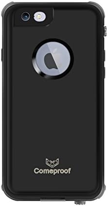 iPhone 6 Plus Waterproof Cover, Comeproof Slim Waterproof iPhone 6 Plus Cover, Touch-ID Compatible, Military Shockproof Snow Dust Ditrt Proof, IP68 Waterproof Cover for iPhone 6 Plus, 5.5in, Pink