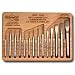 150th Anniversary Punch & Chisel Set w/ Hardwood Tray - 14-Pc