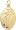St. Francis, Gold Plated Silver Charm by Rembrandt Charms