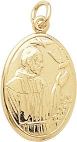 St. Francis Charm by Rembrandt Charms