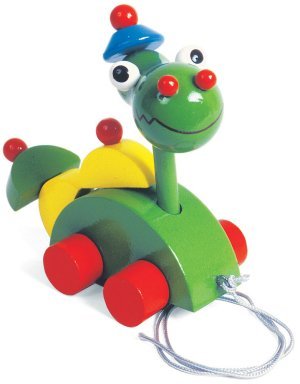 Childrens Toyshop  Toys : Legler Pull Along Dragon Babalu