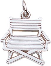 Childrens Toyshop  Jewelry : Director's Chair Charm by Rembrandt Charms