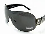 New Missoni MI63202 MI-63202 Black/White Sunglasses