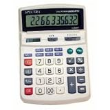 Dino II Large Number Calculator White with Black Numbers