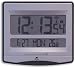 Alba LCDtime Clock Digital 12 or 24-hour Display Radio Controlled W235xD28xH222mm Silver Ref LCDTIME