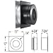 Tools & Hardware : Simpson Duravent Wall Thimble, 6'