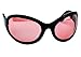 Red Lens Gothic Sunglasses Oversized Sexy Glasses Cosplay DJ Pon